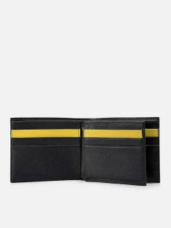 Leather Bi-Fold Flip Wallet