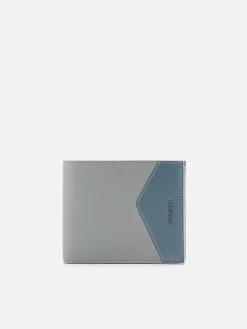 Leather Bi-Fold Flip Wallet