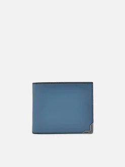 Leather Bi-Fold Flip Wallet