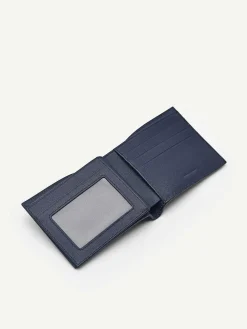 Leather Bi-Fold Flip Wallet