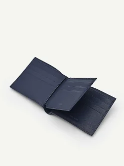 Leather Bi-Fold Flip Wallet