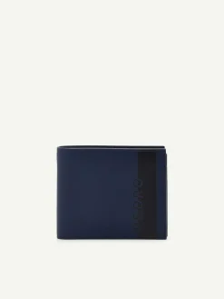 Leather Bi-Fold Flip Wallet