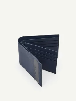 Leather Bi-Fold Flip Wallet