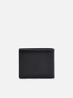 Leather Bi-Fold Flip Wallet