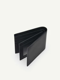 Leather Bi-Fold Flip Wallet
