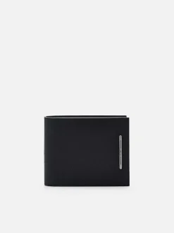 Leather Bi-Fold Flip Wallet