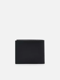 Leather Bi-Fold Flip Wallet