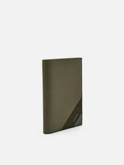 Leather Bi-Fold Passport Holder