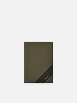 Leather Bi-Fold Passport Holder