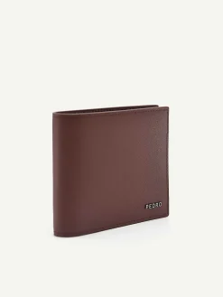 Leather Bi-Fold Wallet With Insert