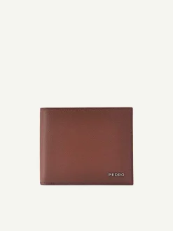 Leather Bi-Fold Wallet With Coin Pouch