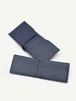 Leather Bi-Fold Wallet With Insert