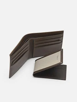 Leather Bi-Fold Wallet With Insert