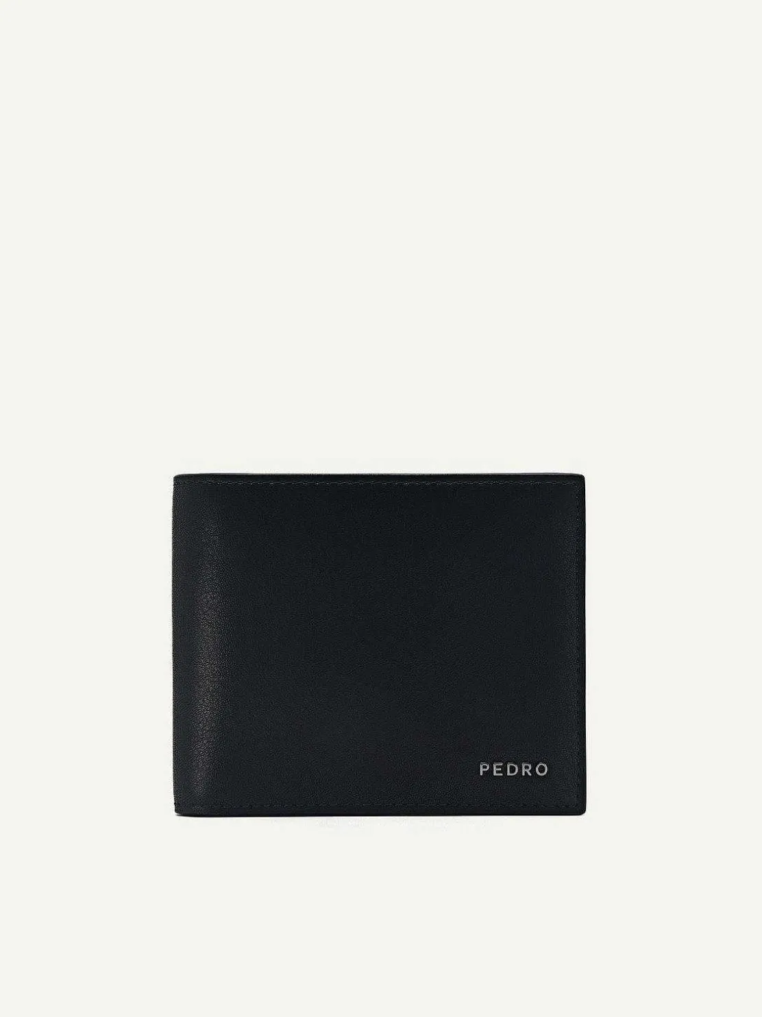 Leather Bi-Fold Wallet With Coin Pouch