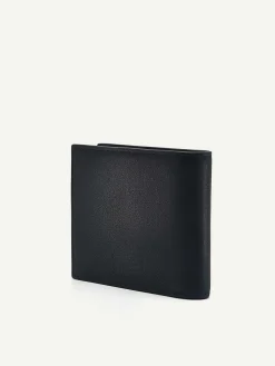 Leather Bi-Fold Wallet With Coin Pouch