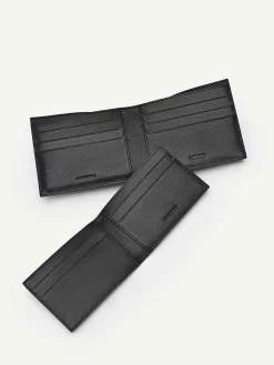 Leather Bi-Fold Wallet With Insert