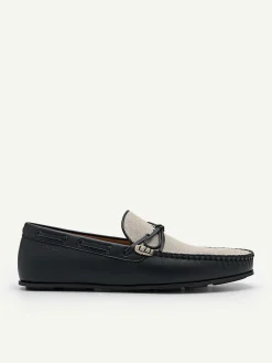Leather Bow Driving Shoes