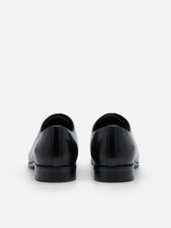 Leather Brogue Derby Shoes