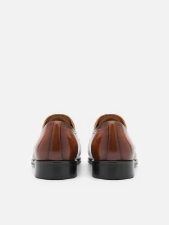 Leather Brogue Derby Shoes