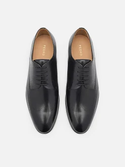 Leather Brogue Derby Shoes