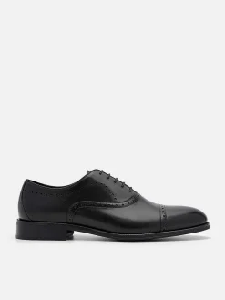 Leather Brogue Oxford Shoes