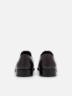 Leather Brogue Oxford Shoes