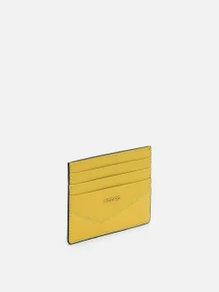 Leather Card Holder With Zipper