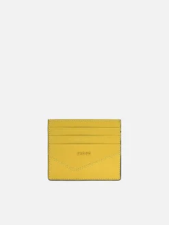 Leather Card Holder With Zipper