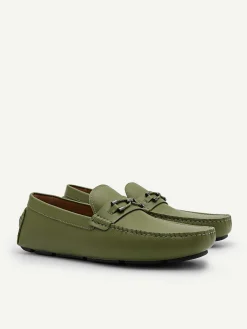 Leather Horsebit Driving Shoes
