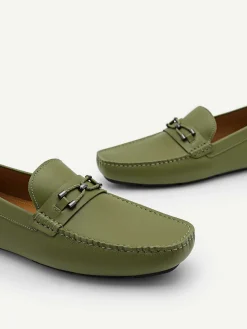 Leather Horsebit Driving Shoes