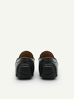 Leather Horsebit Driving Shoes
