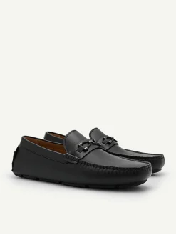 Leather Horsebit Driving Shoes