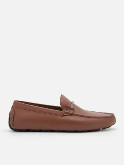 Leather Horsebit Driving Shoes
