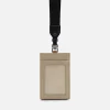 Leather Lanyard Card Holder