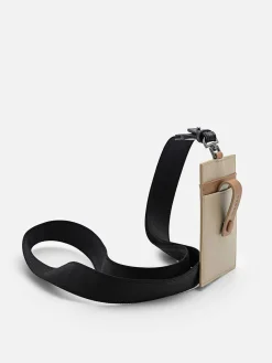 Leather Lanyard Card Holder