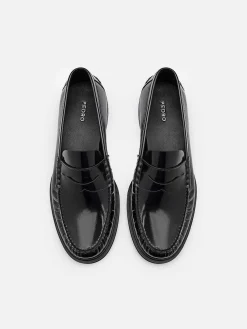 Leather Penny Loafers