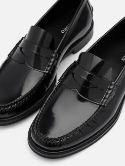 Leather Penny Loafers