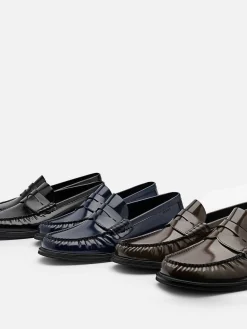 Leather Penny Loafers