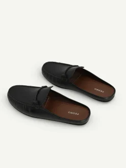 Leather Slip-On Driving Shoe