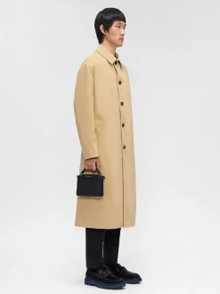 Leather Structured Sling Bag