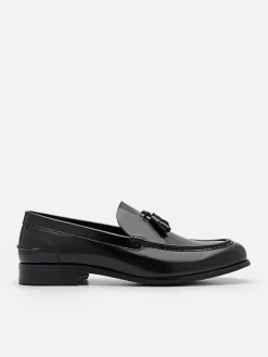 Leather Tassel Loafers