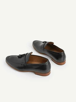 Leather Tasselled Loafers