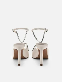 Lia Leather Heel Pumps