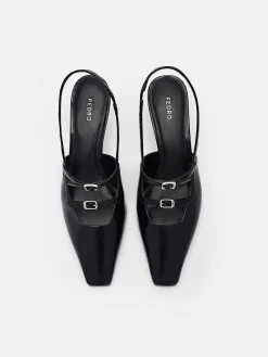 Maggie Leather Pumps