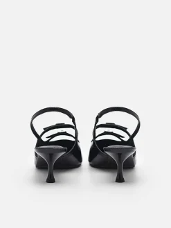 Maggie Leather Pumps