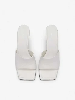 Maria Leather Heel Sandals