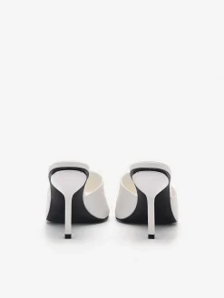 Maria Leather Heel Sandals