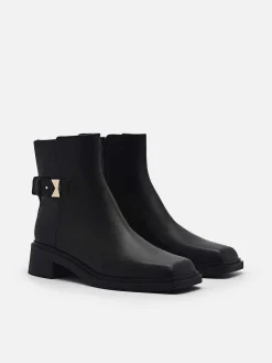 Marion Leather Ankle Boots