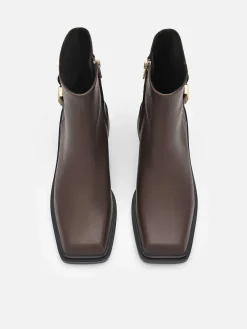 Marion Leather Ankle Boots