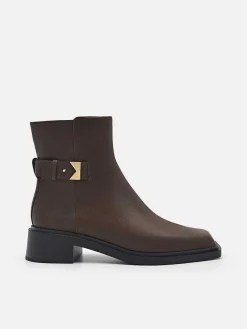 Marion Leather Ankle Boots